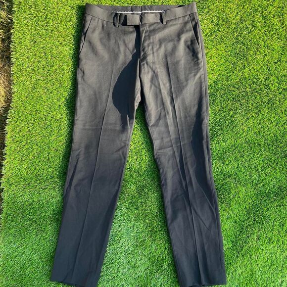 Tiger of Sweden Gordon Black Linen Dress Trousers Men'sEuro 50 - US 34 x 30